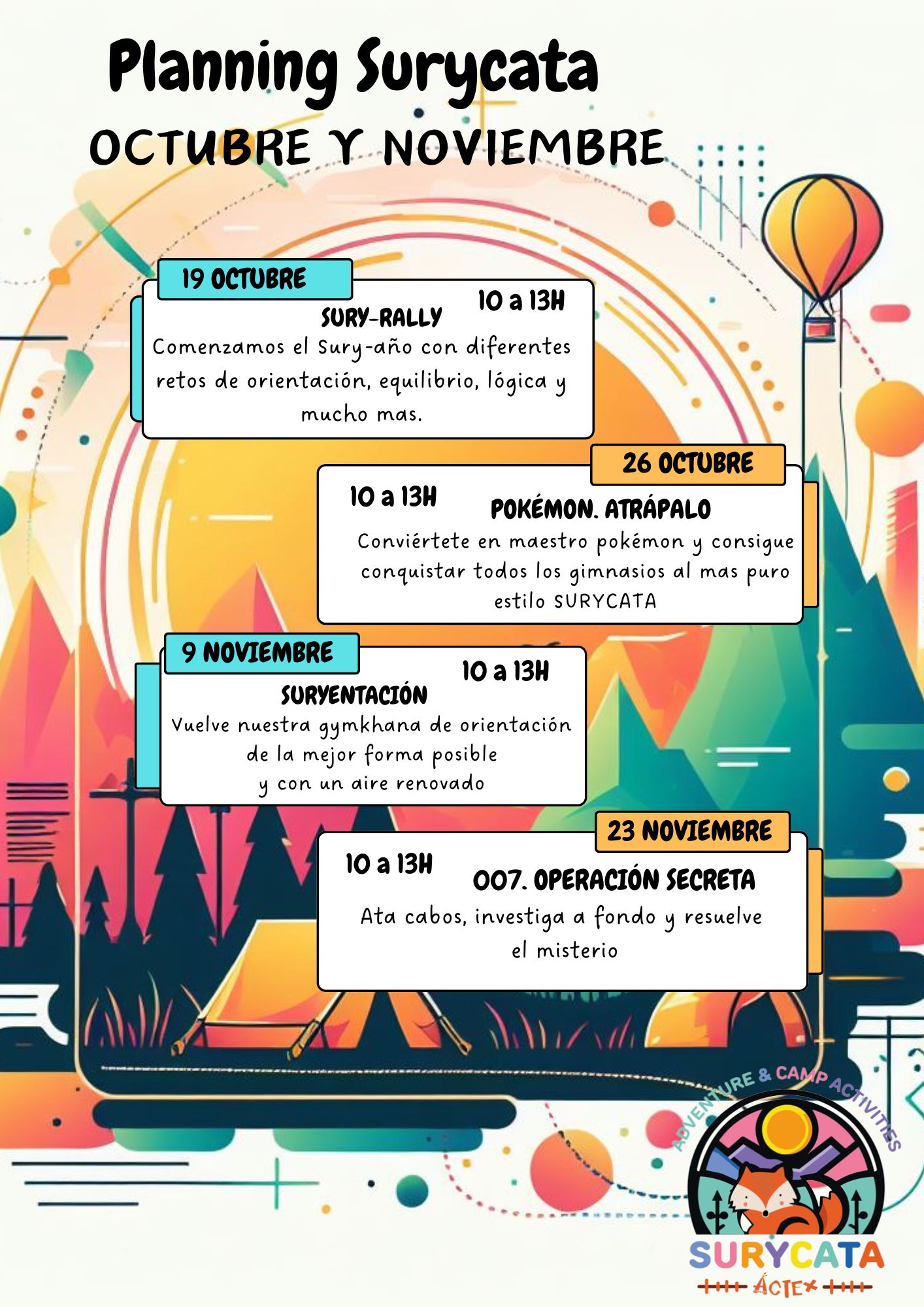 OCTUBRE Y NOVIEMBRE